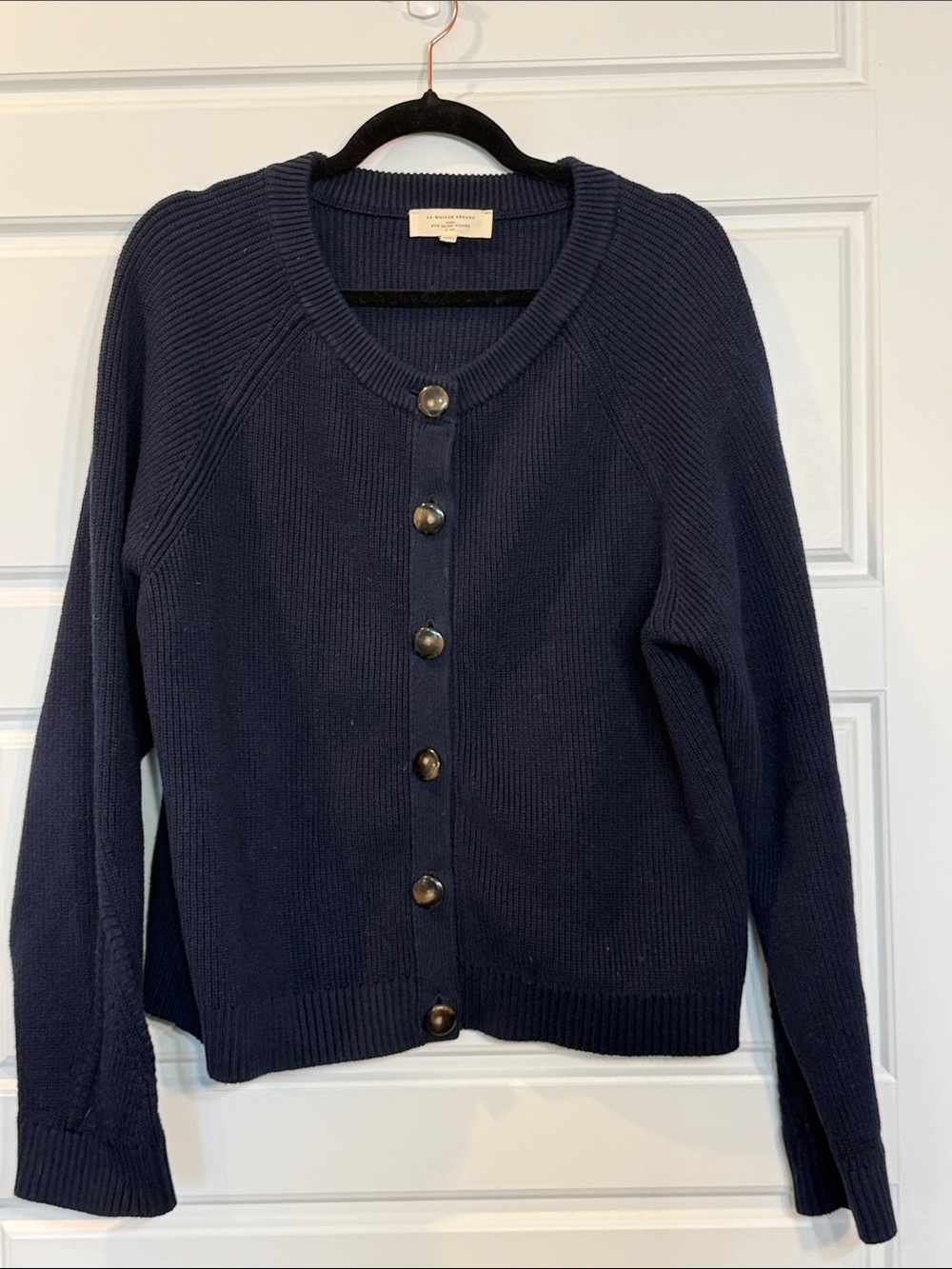 Sezane Isaure Cardigan Navy XXXL